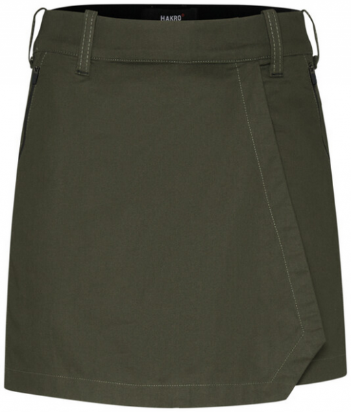 HAKRO-Damen-Performance-Skort X-Stretch, 285 g/m², oliv