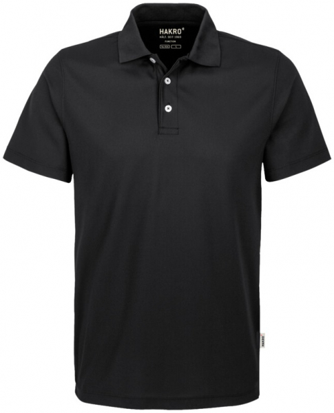 HAKRO-Worker-Shirts, Poloshirt Coolmax®, schwarz