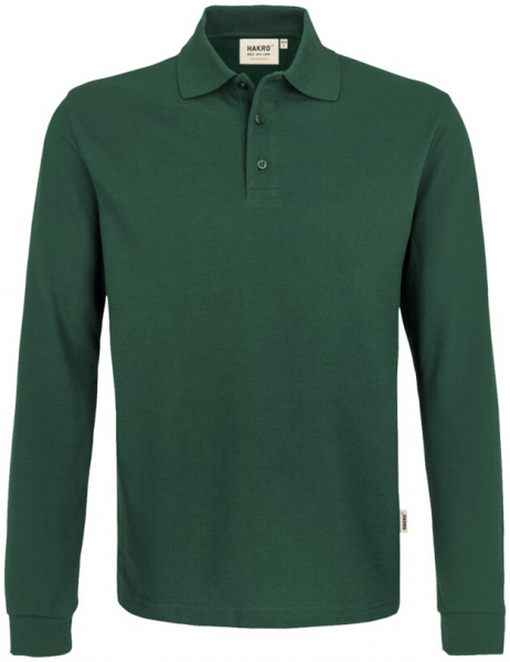 HAKRO-Worker-Shirts, Longsleeve-Poloshirt Performance, tanne