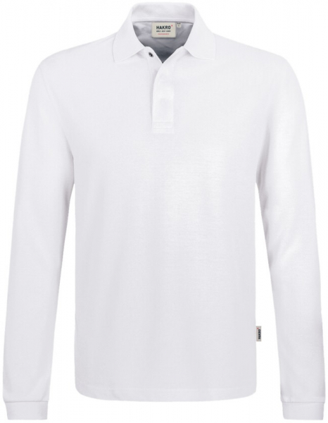 HAKRO-Worker-Shirts, Longsleeve-Poloshirt-HACCP Performance, weiß