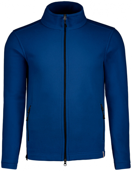 HAKRO Fleecejacke ECO, langarm, 230 g/m², royalblau
