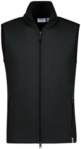 HAKRO Fleeceweste ECO, 240 g/m², schwarz