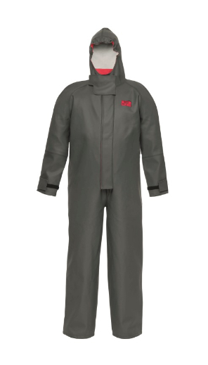 KIND-Decontex-Schutzkleidung, Overall, CONCEPT, grau