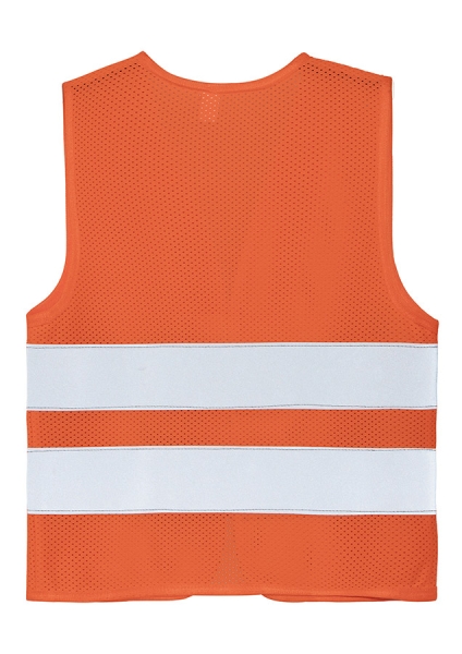 Korntex® Kinder Mesh Warnweste Korfu - Signal-Orange