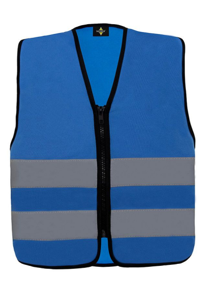 KORNTEX-Kinder-Warnschutzweste Aalborg, Farbe: blue