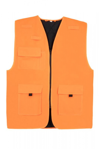 KORNTEX-Gefütterte Arbeitsweste Kiel, signal-orange
