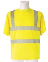 KORNTEX-Warnschutz, T-Shirt, Broken reflective, gelb
