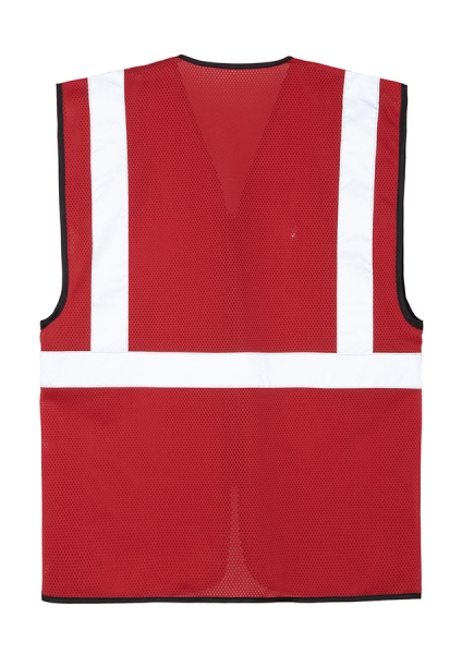 Korntex® Mesh Multifunktionsweste Larisa - Rot