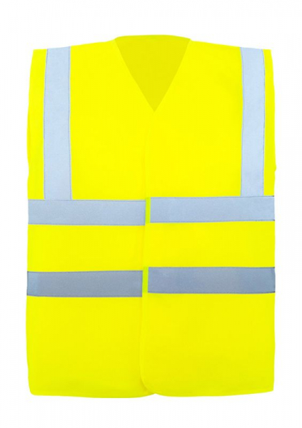 KORNTEX-Gefütterte Warnweste Comfort Fit Minden, signal-gelb