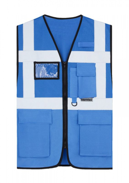 KORNTEX-Mesh Multifunktionsweste Athens, blue