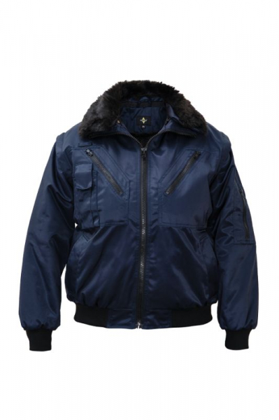 KORNTEX-Hi-Vis Pilotenjacke Oslo, marineblau