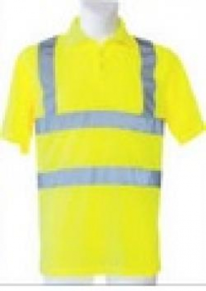 KORNTEX-Warnschutz, Hi-Viz Warnschutz-Polo-Shirt, gelb