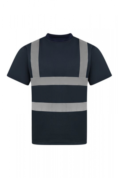 KORNTEX-Hi-Viz Warnschutz-T-Shirt, marineblau