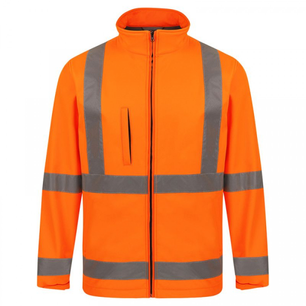 KORNTEX-Hi-Vis Softshelljacke, Turku, signal-orange