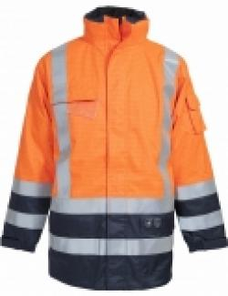 ELKA-Warnschutz, Jacke, SECURE TECH MULTINORM, ohne Futter, warnorange/marine