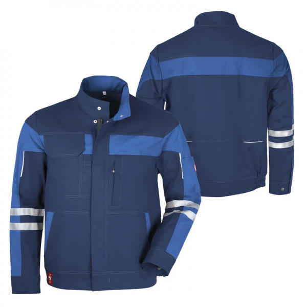 Teamdress-Bundjacke ecoFlex +Refl. 17353 marine/blau
