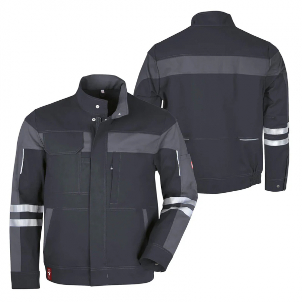 Teamdress-Bundjacke ecoFlex +Refl. 17353 schwarz/grau