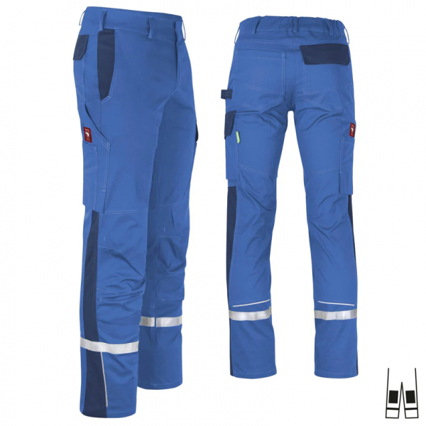 Teamdress-Bundhose ecoFlex +Refl. 17353 blau/marine