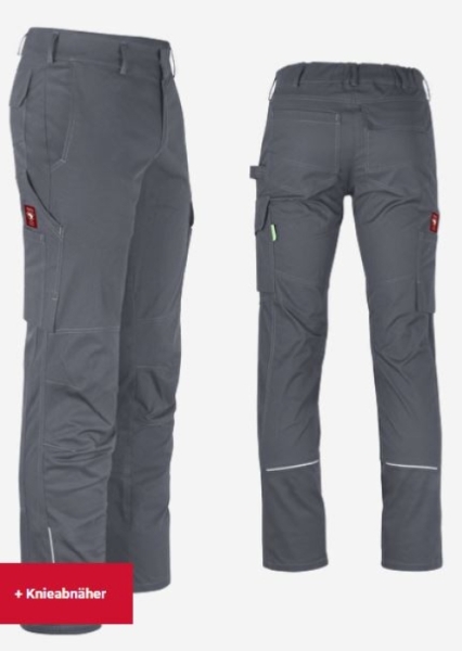 Teamdress-Bundhose uni ecoFlex grau