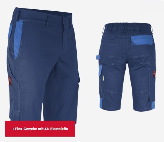 Teamdress-Shorts ecoFlex marine/blau