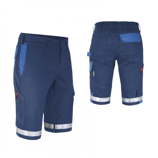 Teamdress-Shorts ecoFlex +Refl. 17353 marine/blau