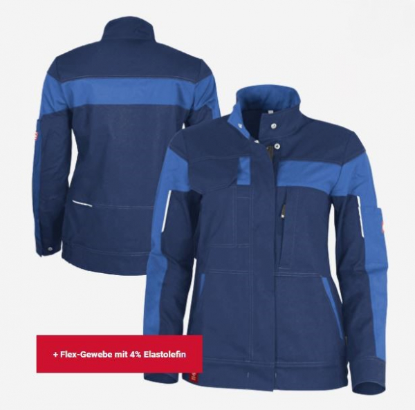 Teamdress-Damenjacke ecoFlex marine/blau