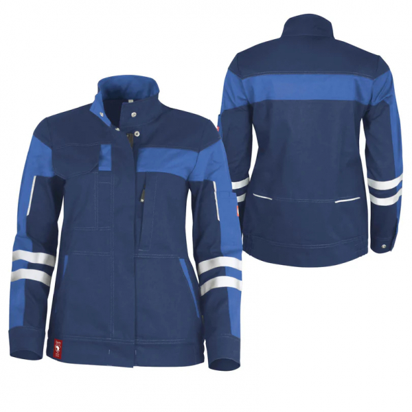 Teamdress-Damenjacke ecoFlex +Refl. 17353 marine/blau