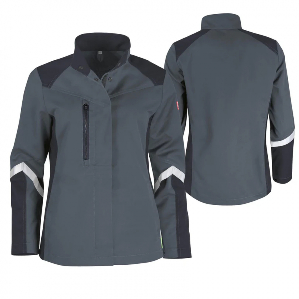 Teamdress-Damenjacke ecoLight +Ref 17353 dunkelgrau/schwarz