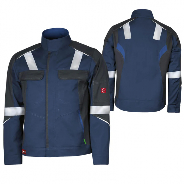 Teamdress-Jacke ecoRover +Refl. 17353 marine/schwarz/blau