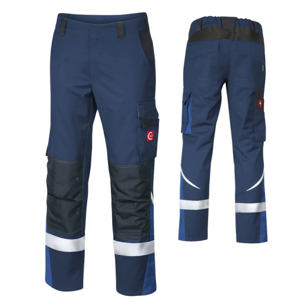 Teamdress-Bundhose ecoRover +Refl. 17353 marine/schwarz/blau