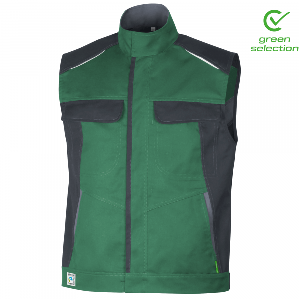 Teamdress-Weste ecoRover, grn/schwarz/grau