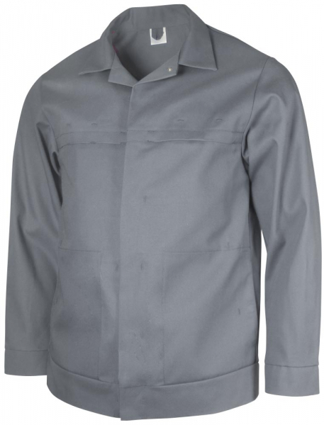 Teamdress-PSA-Workwear, Schweißer/Hitzeschutz Antistatik, Bundjacke, Kl. 1, grau