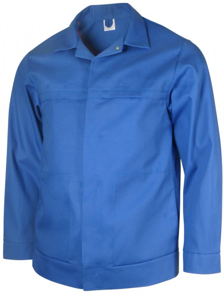Teamdress-PSA-Workwear, Schweißer/Hitzeschutz Antistatik, Bundjacke, Kl. 1, kornblau