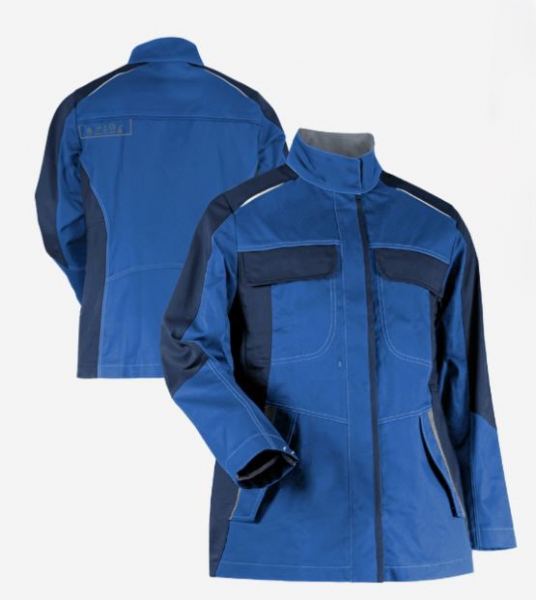 Teamdress-Damenjacke ecoRover Safety +CH blau/marine/grau