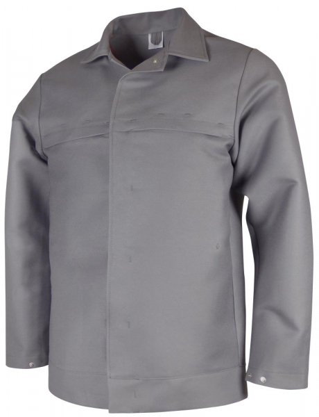 Teamdress-PSA-Workwear, Schweißer/Hitzeschutz Jacke, Kl. 2, grau
