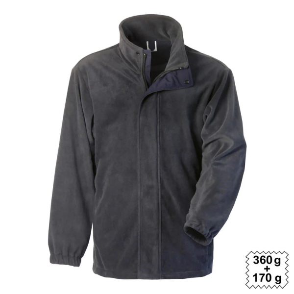 Teamdress-Fleecejacke Multinorm dunkelblau