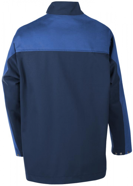 Teamdress-PSA-Workwear, PSA, Gießerei/Schweißer-Jacke, Kl. 1, EN ISO 11612, marine/kornblau