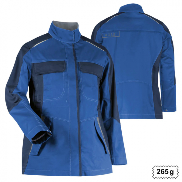 Teamdress-Damenjacke ecoRover Safety oCH blau/marine/grau