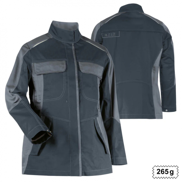 Teamdress-Damenjacke ecoRover Safety oCH schwarz/grau