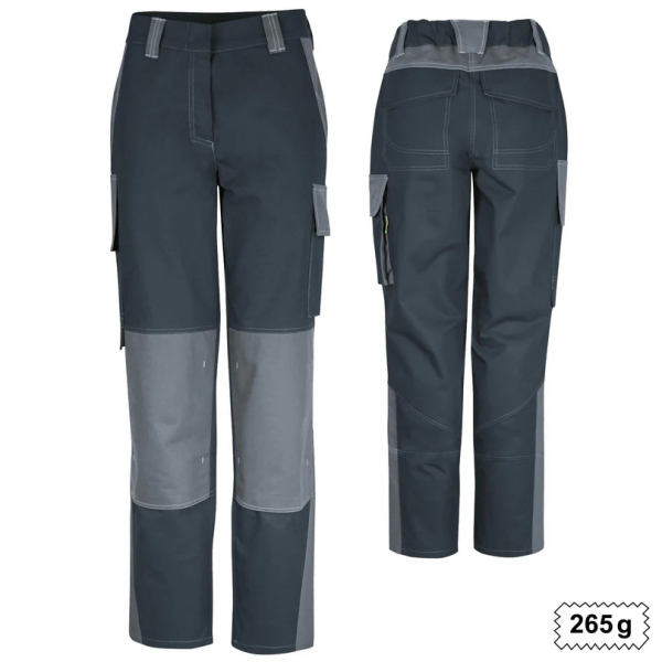 Teamdress-Damenhose ecoRover Safety oCH schwarz/grau