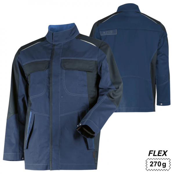 Teamdress-Jacke ecoRover Safety Flex oCH marine/schwarz/blau