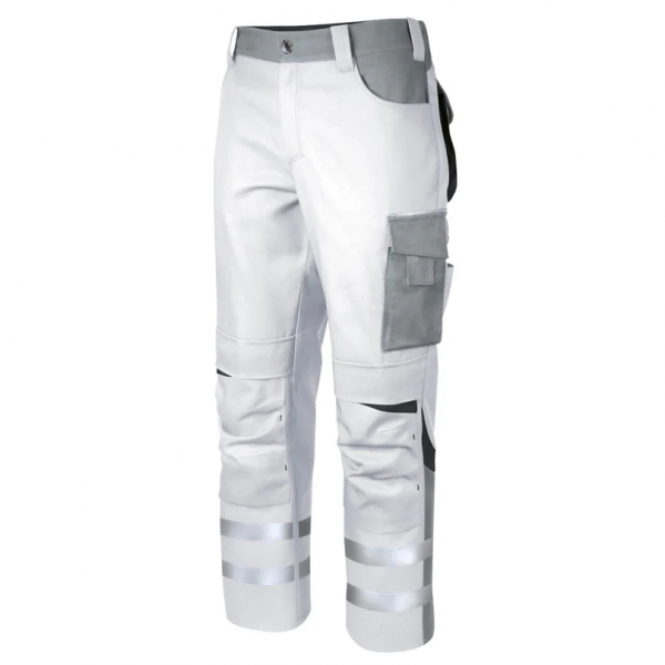 Teamdress-Bundhose Elements +Refl.17353 weiß/hellgrau/dgrau