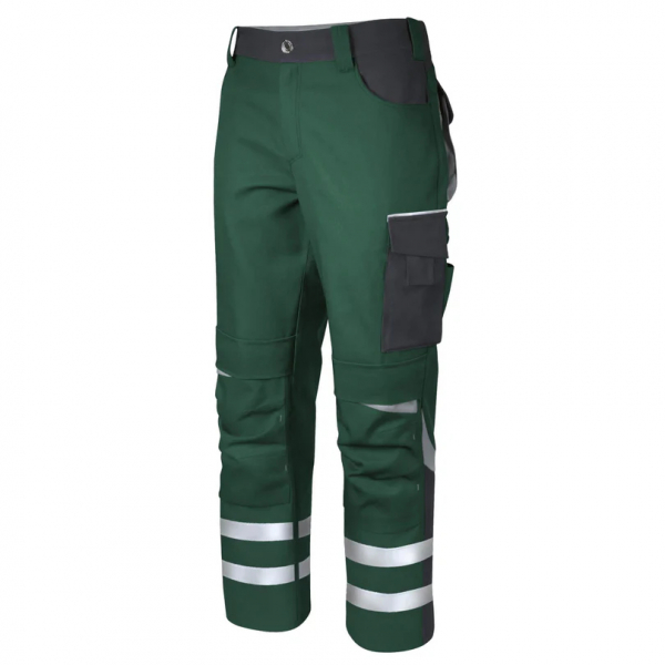 Teamdress-Bundhose Elements +Refl. 17353 grün/dgrau/hgrau