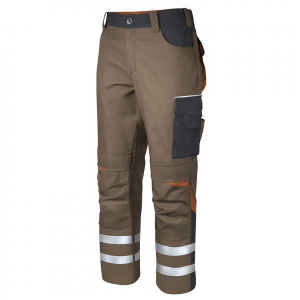 Teamdress-Bundhose Elements +Refl. 17353 braun/dunkelgr/rost
