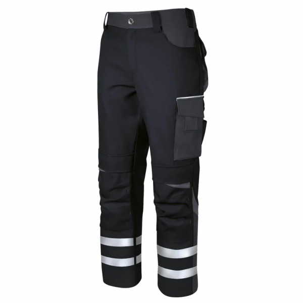 Teamdress-Bundhose Elements +Refl. 17353 schwarz/dgrau/grau