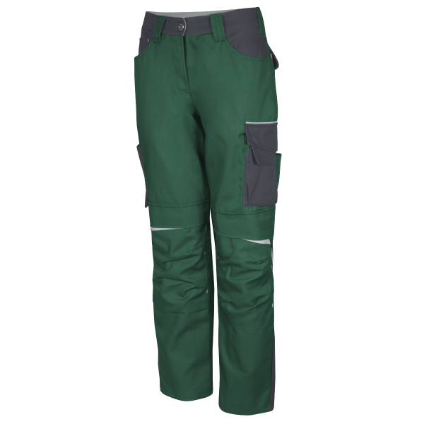 Teamdress-Damenhose Elements, grün/dunkelgrau/hellgrau