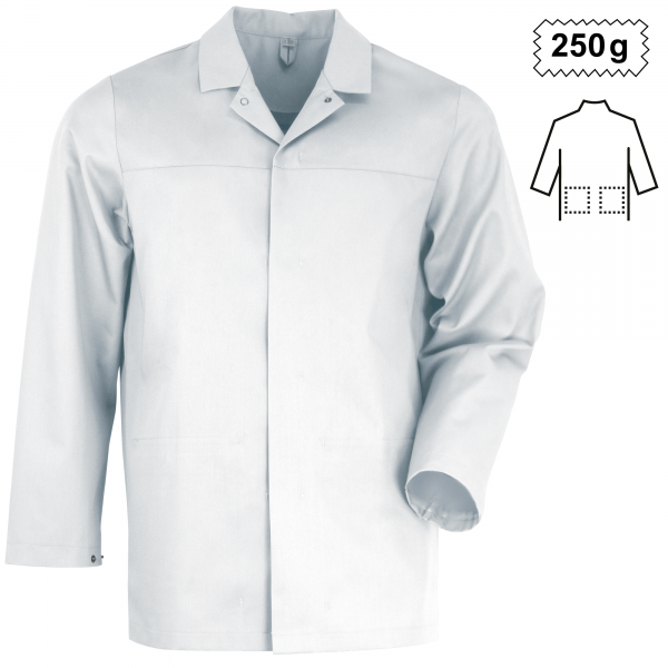Teamdress-Unisex-Jacke HACCP, weiß