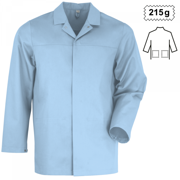 Teamdress-Unisex-Jacke 215g HACCP, zartblau