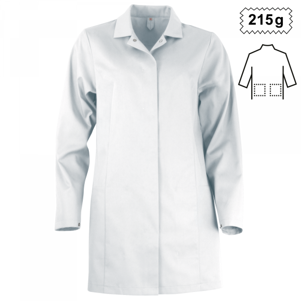Teamdress-Damenkasack HACCP, weiß