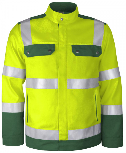 TEAMDRESS-Warnschutz, PSA, Warnschutz-Bundjacke, Kl. 2, warngelb/grün